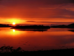 Burial island